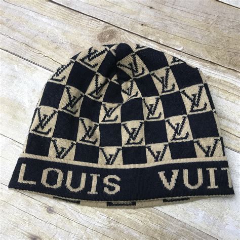 bonnet louis vuitton faux|louis vuitton monogram beanie.